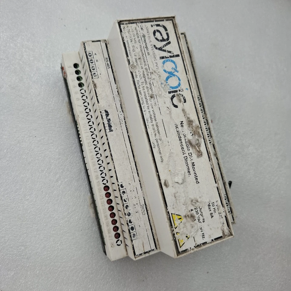 Raylogic DIN-H42-R02-F5.0 Networkable Din Rail Incandescent Dimmer 230VAC 8A